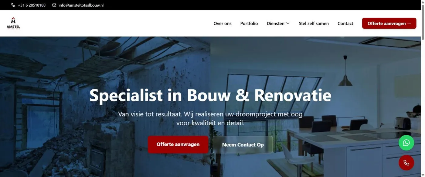 Screenshot 1 of Amstel Totaal Bouw
